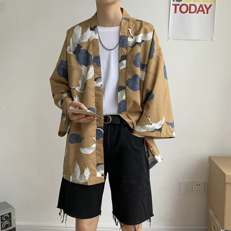 Japanese-Inspired Kimono Cardigan