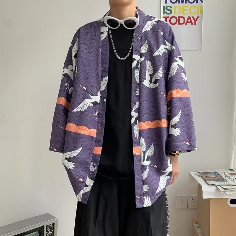Japanese-Inspired Kimono Cardigan