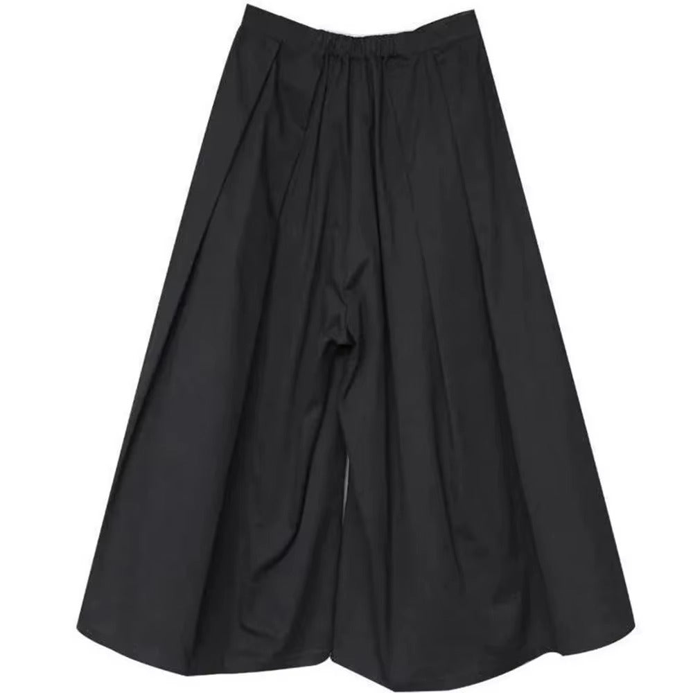 Black High-Waist Maxi Skirt