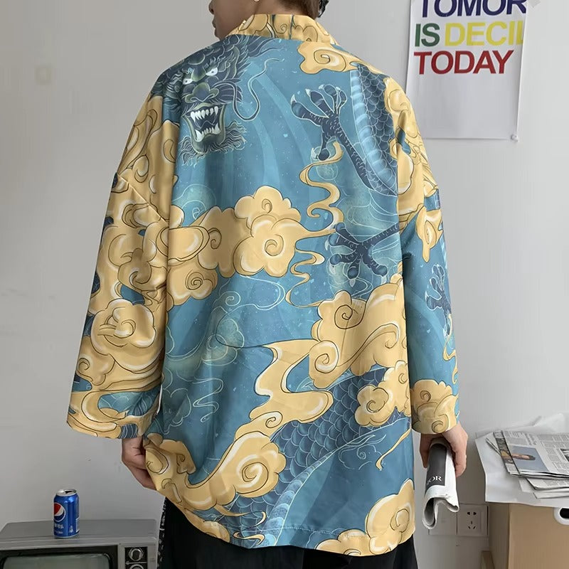 Japanese-Inspired Kimono Cardigan