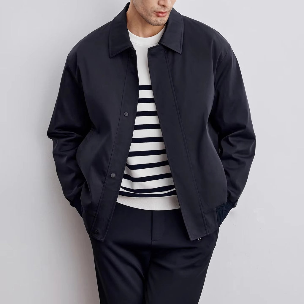Modern Minimalist Collar Jacket