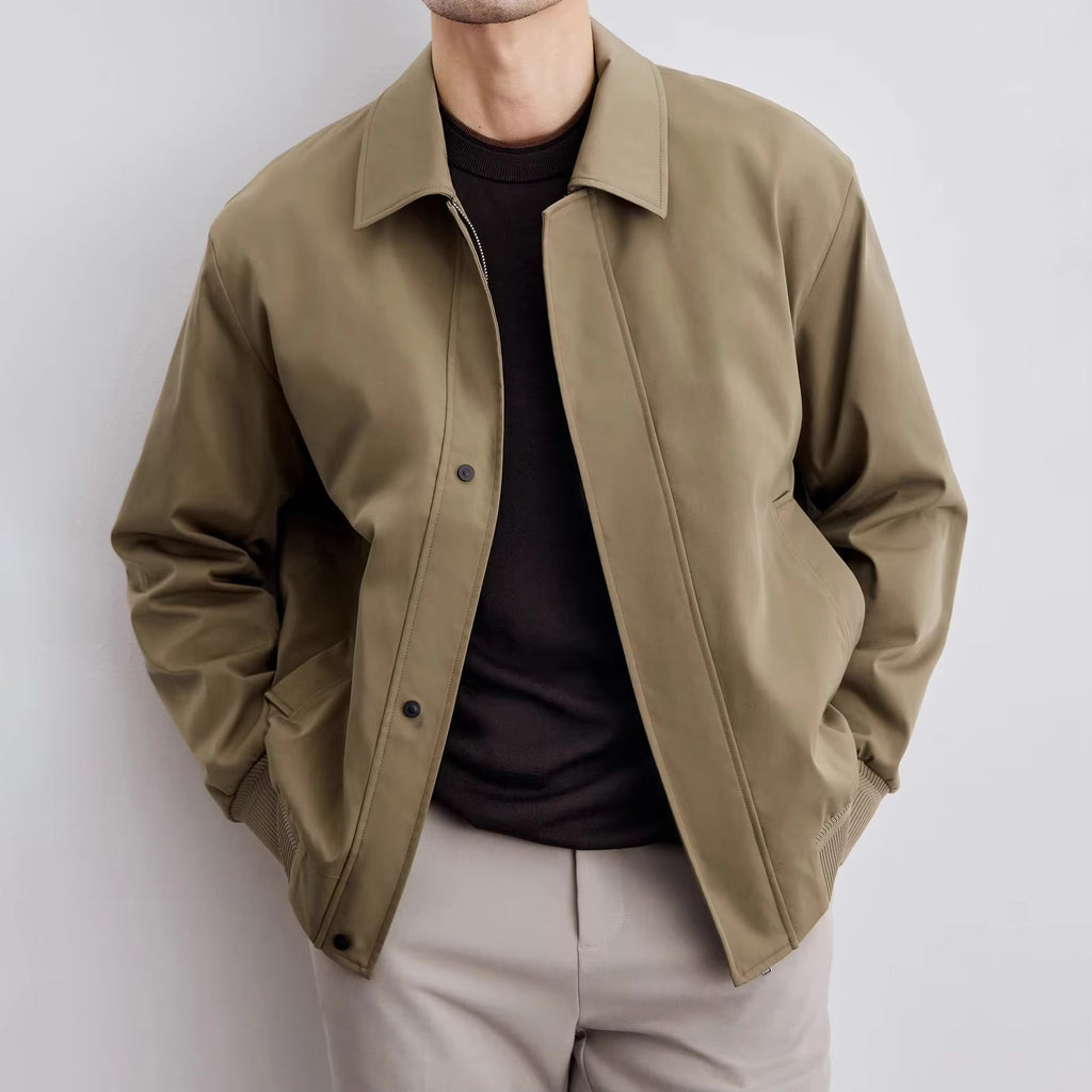 Modern Minimalist Collar Jacket